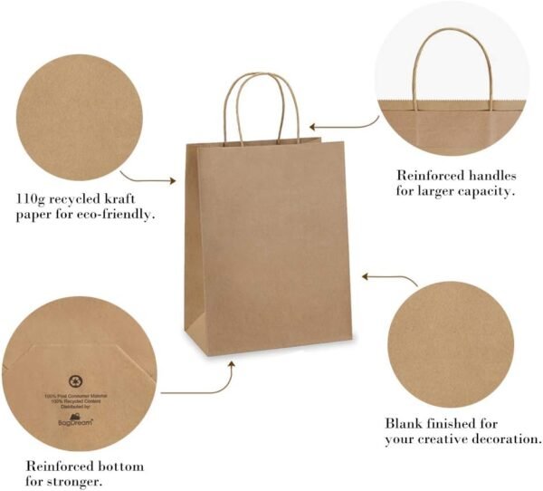 Recylcled Paper Gift bags - Image 3